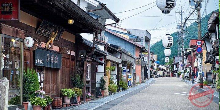 Gujo Hachiman Artisan Town Old Streets